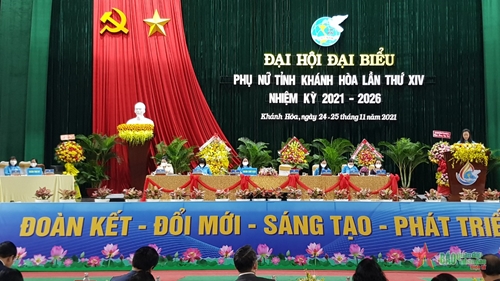 Đại hội đại biểu phụ nữ tỉnh Khánh Hòa lần thứ XIV